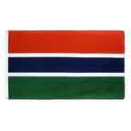 Gambia Hissflagge 90 x 150 cm CV
