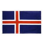 Island - Hissflagge 90 x 150 cm CV