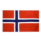 Norwegen - Hissflagge 90 x 150 cm CV