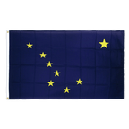 Alaska - Hissflagge 90 x 150 cm CV
