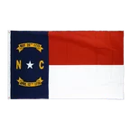 Caroline du Nord (North Carolina) - Drapeau 90 x 150 cm CV