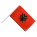 Albanien Stockflagge PRO 60 x 90 cm
