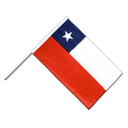 Chile Hand Waving Flag PRO 2x3 ft