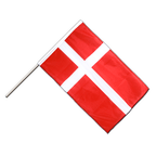 Dänemark Stockflagge PRO 60 x 90 cm
