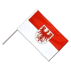 Brandenburg Stockflagge PRO 60 x 90 cm