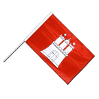 Hamburg Stockflagge PRO 60 x 90 cm