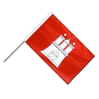 Hamburg Stockflagge PRO 60 x 90 cm