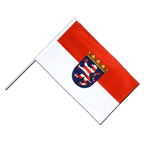 Hessen Stockflagge PRO 60 x 90 cm