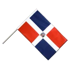 Dominikanische Republik Stockflagge PRO 60 x 90 cm