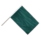 Grüne Stockflagge PRO 60 x 90 cm