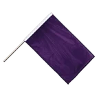 Purple Hand Waving Flag PRO 2x3 ft