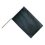 Schwarze Stockflagge PRO 60 x 90 cm