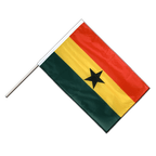Ghana Drapeau sur hampe PRO 60 x 90 cm
