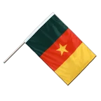 Drapeau sur hampe PRO Cameroun 60 x 90 cm