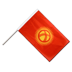 Kirghizistan Drapeau sur hampe PRO 60 x 90 cm