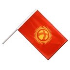 Kirgisistan Stockflagge PRO 60 x 90 cm