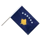 Kosovo Stockflagge PRO 60 x 90 cm