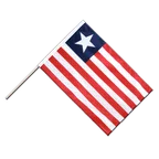 Liberia Hand Waving Flag PRO 2x3 ft