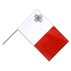 Malta Hand Waving Flag PRO 2x3 ft