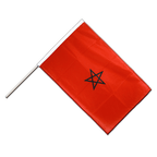 Drapeau Maroc sur hampe PRO - 60 x 90 cm