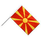 Mazedonien Stockflagge PRO 60 x 90 cm
