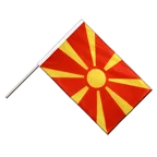 Mazedonien Stockflagge PRO 60 x 90 cm