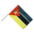 Mozambique Hand Waving Flag PRO 2x3 ft