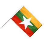 Myanmar Stockflagge PRO 60 x 90 cm