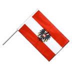 Autriche avec aigle Drapeau sur hampe PRO 60 x 90 cm