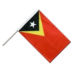 Drapeau sur hampe PRO Timor orièntale 60 x 90 cm