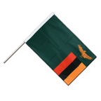 Sambia Stockflagge PRO 60 x 90 cm