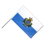 San Marino Stockflagge PRO 60 x 90 cm
