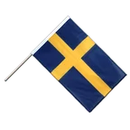 Schweden Stockflagge PRO 60 x 90 cm