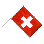 Schweiz Stockflagge PRO 60 x 90 cm