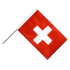 Schweiz Stockflagge PRO 60 x 90 cm