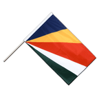 Seychellen Stockflagge PRO 60 x 90 cm