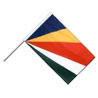 Seychellen Stockflagge PRO 60 x 90 cm