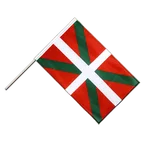 Spanien Baskenland Stockflagge PRO 60 x 90 cm