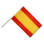 Drapeau sur hampe PRO Espagne sans Blason 60 x 90 cm