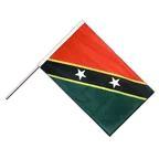 St. Kitts und Nevis Stockflagge PRO 60 x 90 cm
