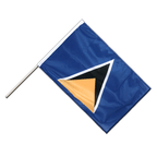 St. Lucia Stockflagge PRO 60 x 90 cm