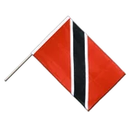 Drapeau sur hampe PRO Trinité et Tobago 60 x 90 cm