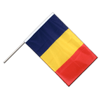 Tschad Stockflagge PRO 60 x 90 cm