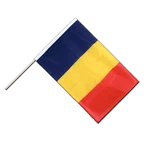 Tschad Stockflagge PRO 60 x 90 cm