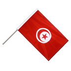 Drapeau Tunisie sur hampe PRO - 60 x 90 cm