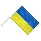 Ukraine Hand Waving Flag PRO 2x3 ft