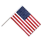 USA Hand Waving Flag PRO 2x3 ft