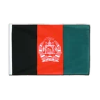 Afghanistan Hohlsaum Flagge ECO 60 x 90 cm