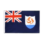 Anguilla Hohlsaum Flagge ECO 60 x 90 cm