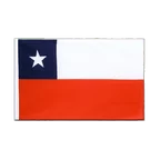 Chile Hohlsaum Flagge ECO 60 x 90 cm
